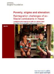 Reintegration challenges of exMaoist
combatants in Nepal
